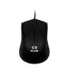 MOUSE USB 1000DPI MS-27BK C3PLUS