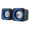 CAIXA DE SOM 5W USB P2 CX-PC018A HOOPSON