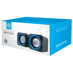 CAIXA DE SOM 5W USB P2 CX-PC018A HOOPSON