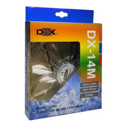 COOLER FAN 140MM LED RGB DX-14M DEX