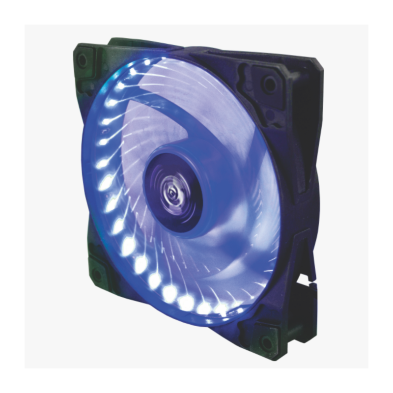 COOLER FAN 120MM 33 LEDS AZUL CL-033A HOOPSON