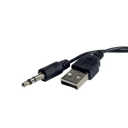 CAIXA DE SOM 5W USB P2 CX-PC018BC HOOPSON