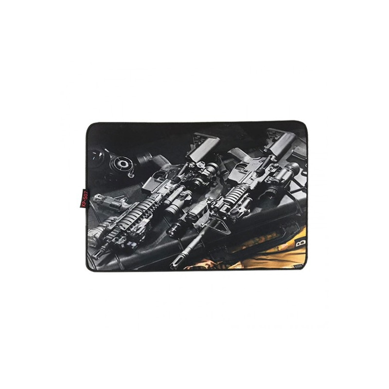 MOUSE PAD GAMER METRALHADORA 42X32 KP-S07 KNUP
