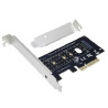 PLACA PCI EXPRESS M.2 NVME DP-20 DEX