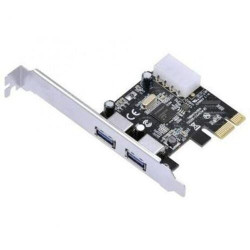 PLACA PCI-E C/ 2 PORTAS USB...