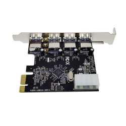 PLACA PCI-E C/ 4 PORTAS USB 3.0 DP-43 DEX