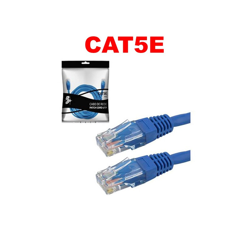 CABO DE REDE CAT5E 20 METROS