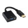 CABO ADAPTADOR DISPLAY PORT MACHO X VGA FEMEA