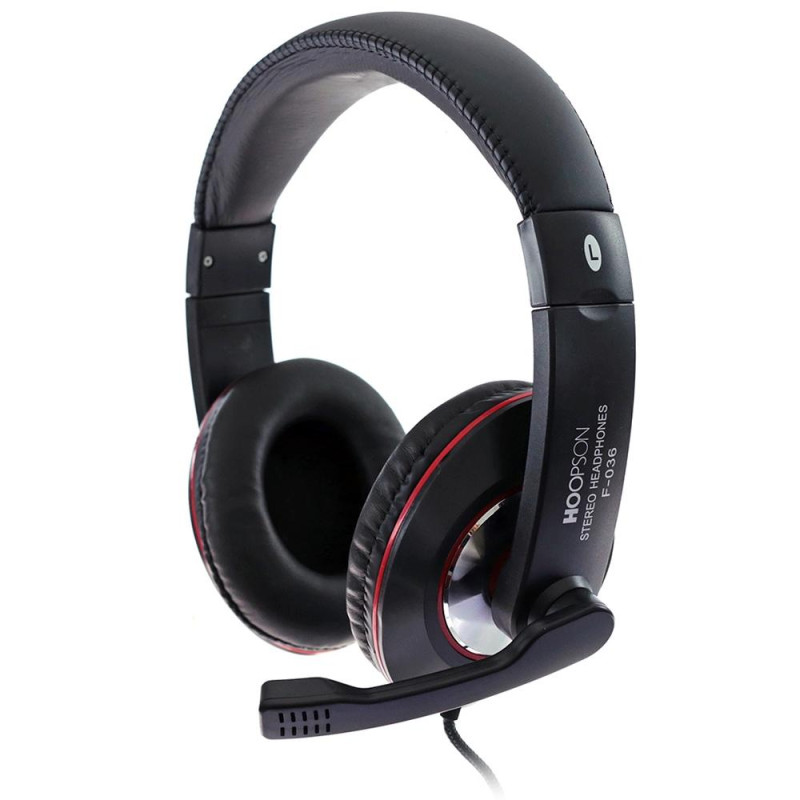 HEADSET GAMER P2 PRETO F-036 HOOPSON