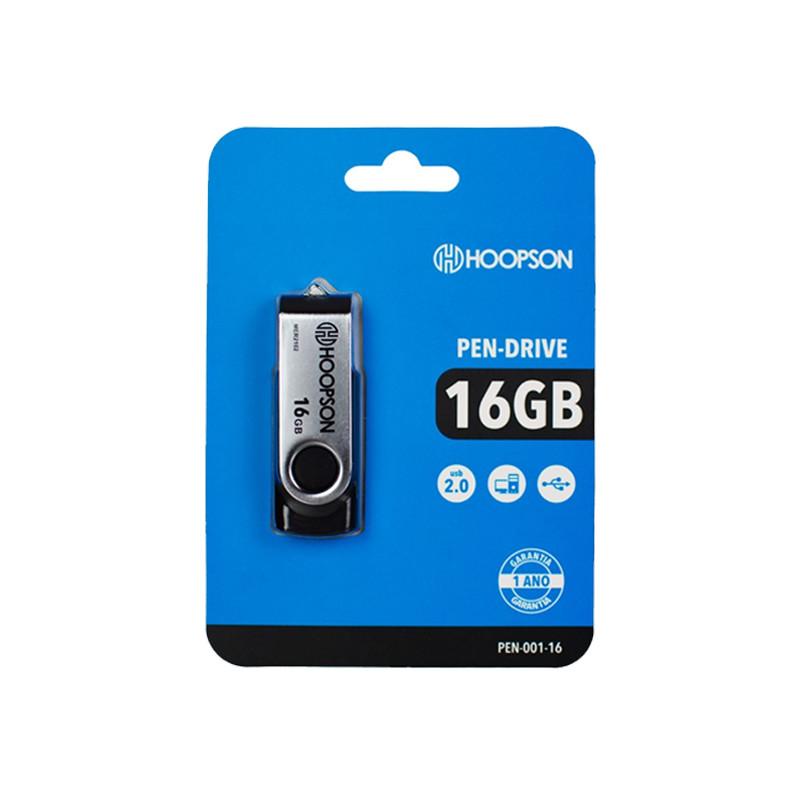 PEN DRIVE 16GB PEN-001-16 HOOPSON