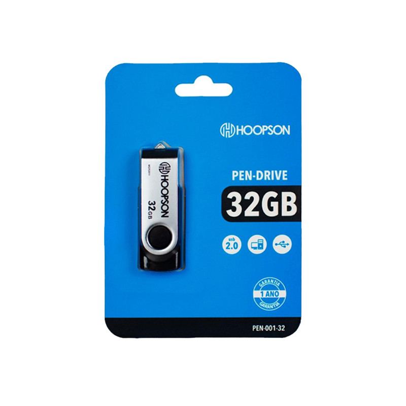 PEN DRIVE 32GB PEN-001-32 HOOPSON