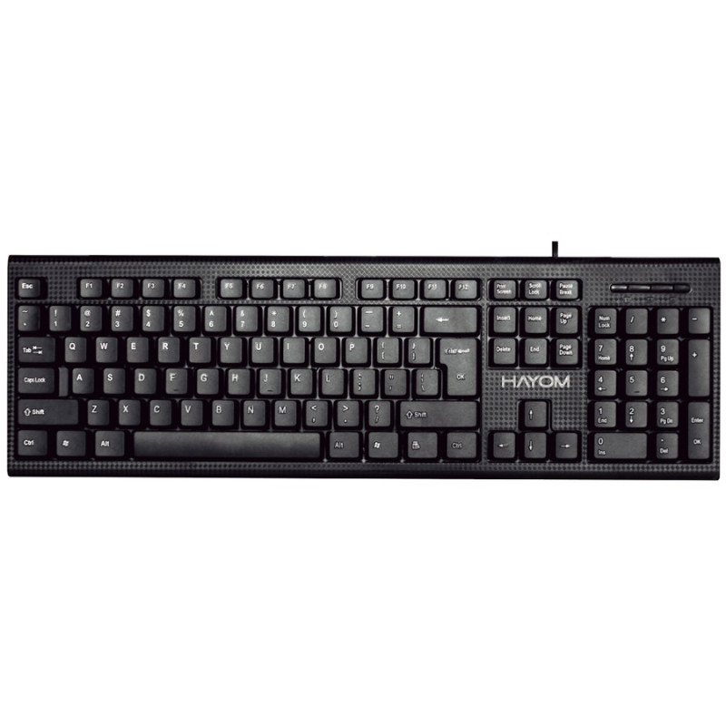 TECLADO USB ABNT2 MULTIMIDIA C/ FIO TC3223 HAYOM