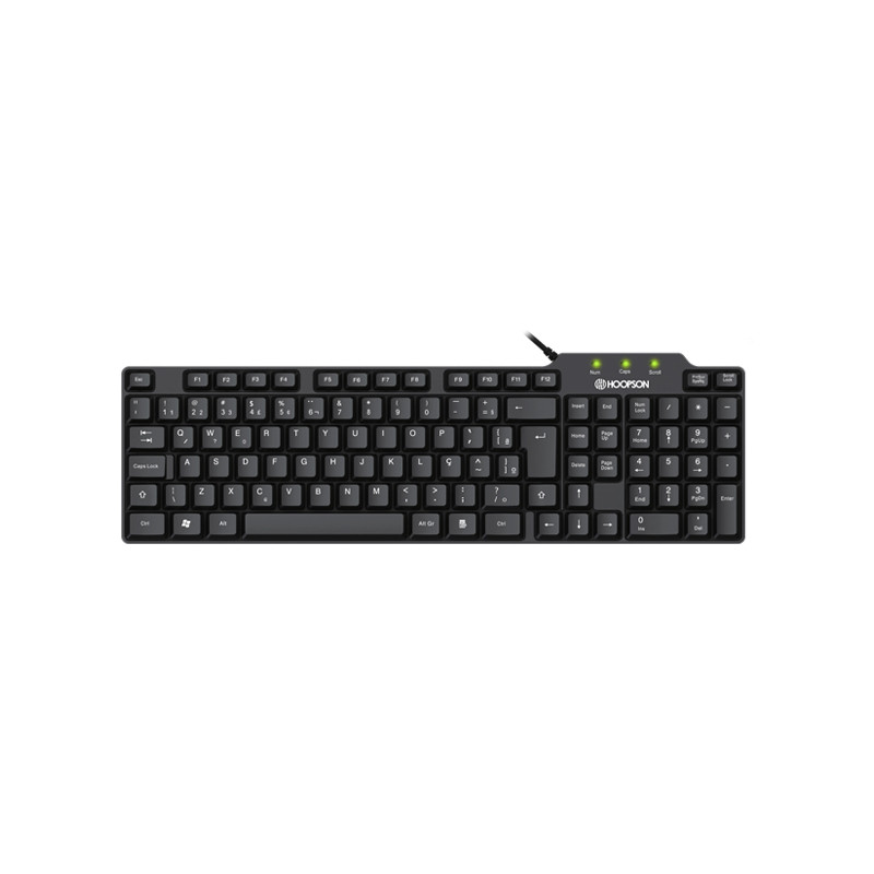 TECLADO OFFICE USB TPC-069 HOOPSON