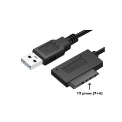 CABO ADAPTADOR MINI SATA P/ USB