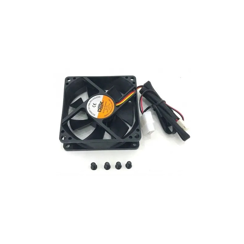 COOLER FAN 80MM PRETO DX-8C DEX