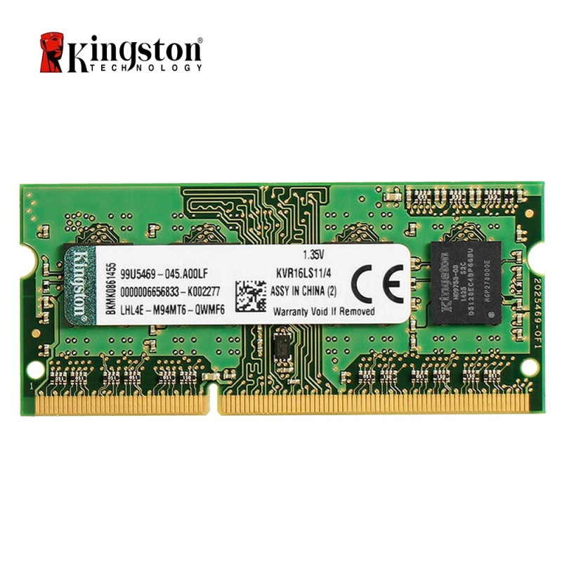 MEMORIA NOTEBOOK DDR3-L 4G 1600MHZ KINGSTON