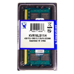 MEMORIA NOTEBOOK DDR3-L 4G 1600MHZ KINGSTON