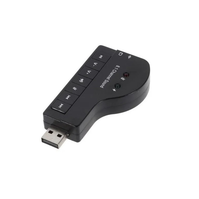 ADAPTADOR DE SOM USB 8.1