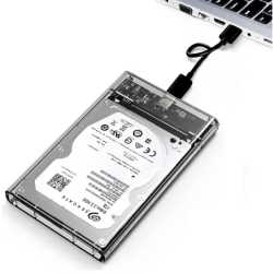 GAVETA CASE TRANSPARENTE HD 2,5' SATA USB 2.0 FY-785 FY