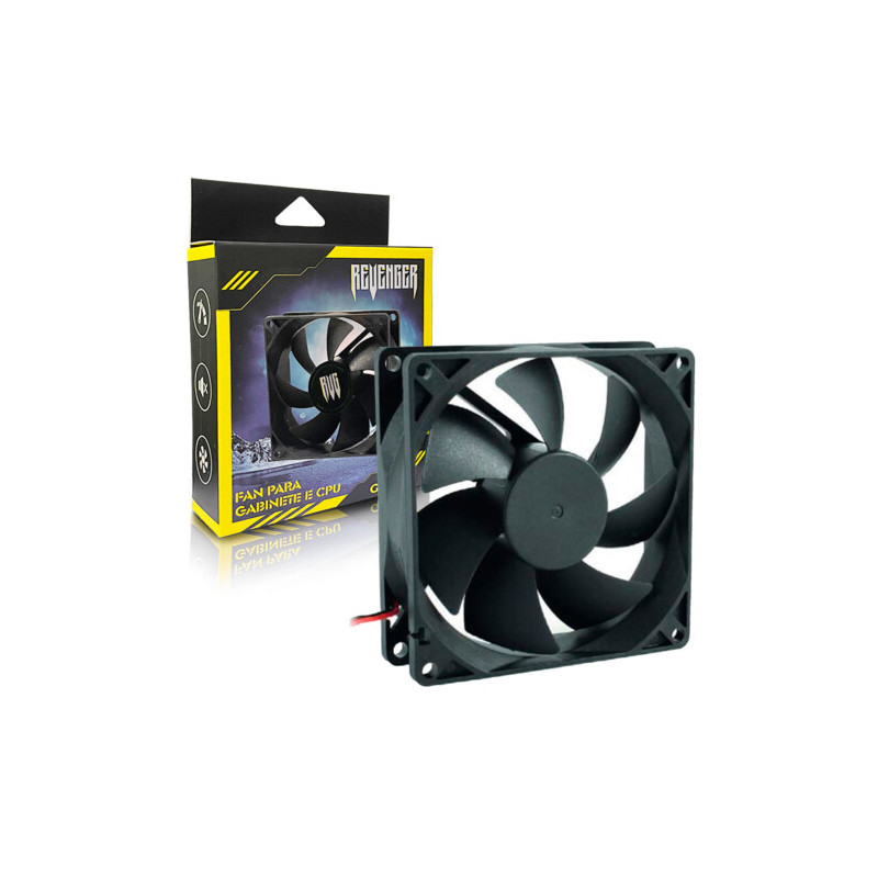 COOLER FAN 80MM PRETO G-VR313 REVENGER