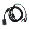 CABO VGA P/ RCA 3 PINOS 1.8 METROS