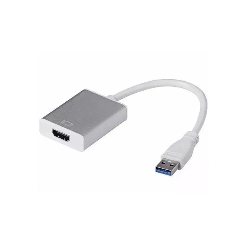 CABO ADAPTADOR USB 3.0 MACHO X HDMI FÊMEA FY-542