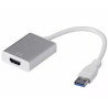 CABO ADAPTADOR USB 3.0 MACHO X HDMI FÊMEA FY-542