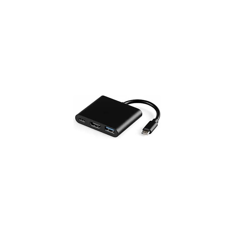 CABO ADAPTADOR TYPE C X HDMI/USB 3.0/USB-C 3.1 3 EM 1 FY-590