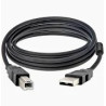 CABO DE IMPRESSORA USB 2.0 1,5M  A MACHO X B MACHO- D-5001 GRASEP