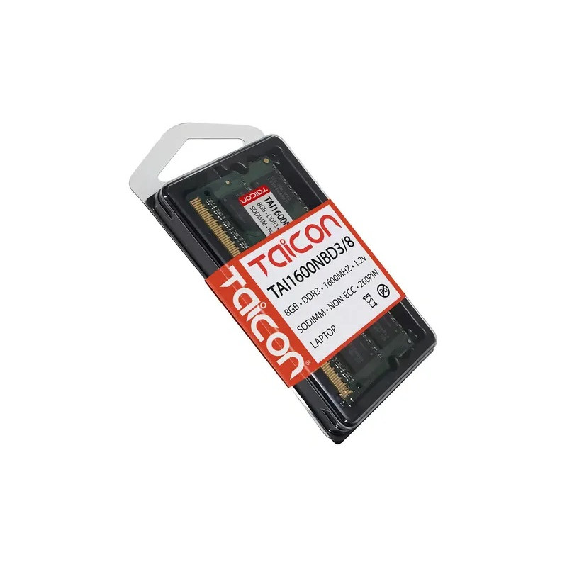 MEMORIA NOTEBOOK DDR3-L 8G 1600MHZ TAICON